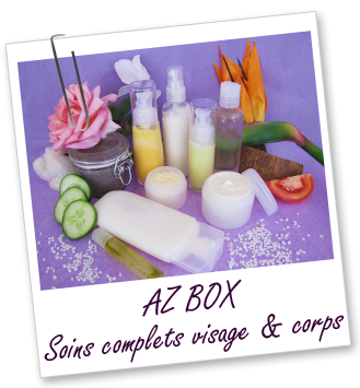 Coffret cosmétique maison - AZ BOX SOINS COMPLETS VISAGE ET CORPS 2012 Aroma-Zone