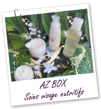 Coffret cosmétique maison - AZ BOX SOINS VISAGE NUTRITIFS 2012 Aroma-Zone