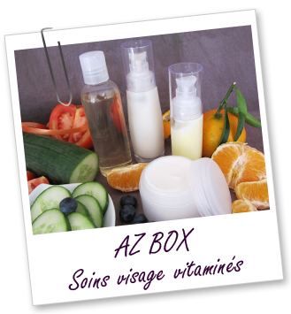 Coffret cosmétique maison - AZ BOX SOINS VISAGE VITAMINéS 2012 Aroma-Zone