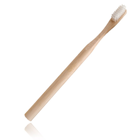 Brosse à dents en Bambou couleur naturelle