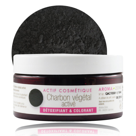 Actif cosmÃ©tique Charbon végértal activé