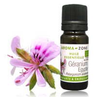 Huile essentielle de Géranium rosat Égypte bio