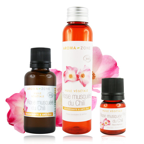 Huile végétale de Rose Musquée du Chili bio</a>