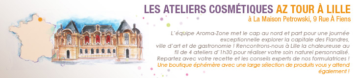 Ateliers AZ Tours Aroma Zone à Lille