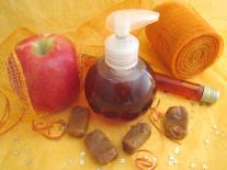Bulle de douche fruitée & gourmande : Pomme & Caramel